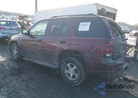 2006 Chevrolet Trailblazer Ls from USA, damaged, VIN 1GNDT13S862278712